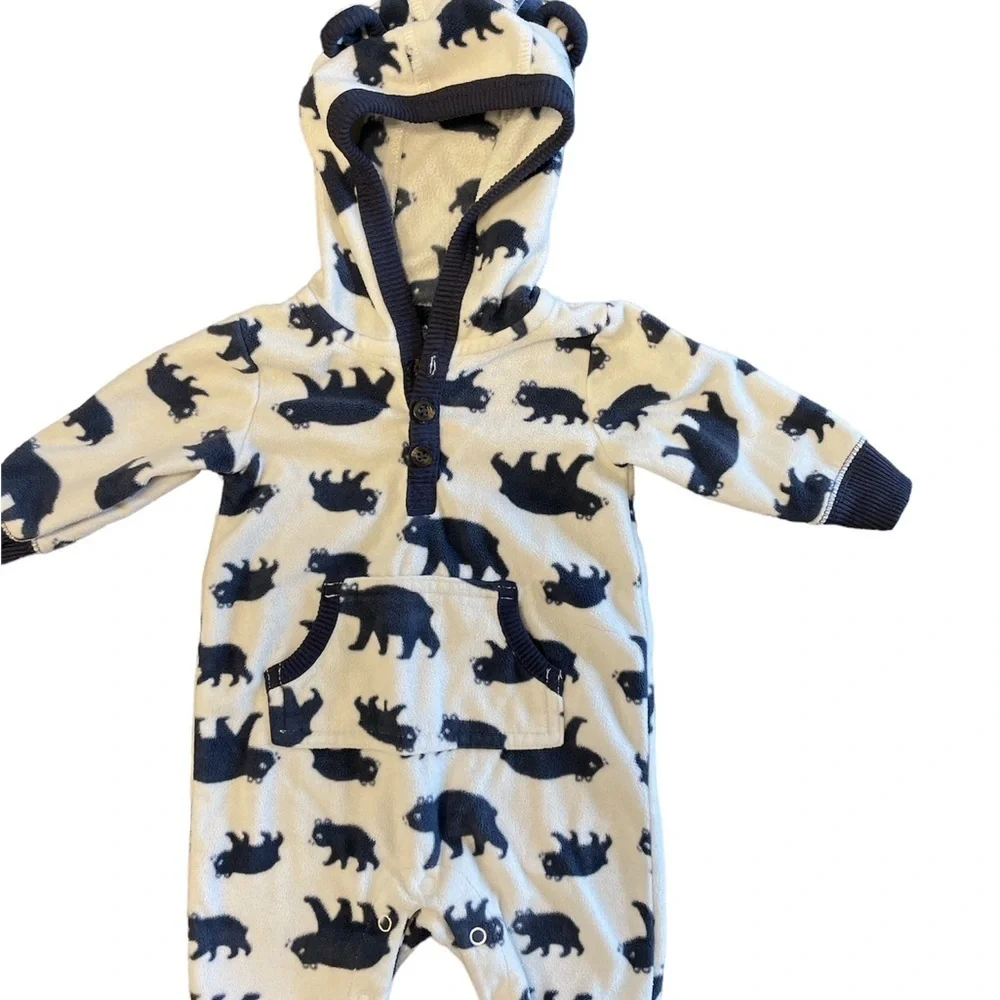 Carter’s one piece fleece size 3 mo